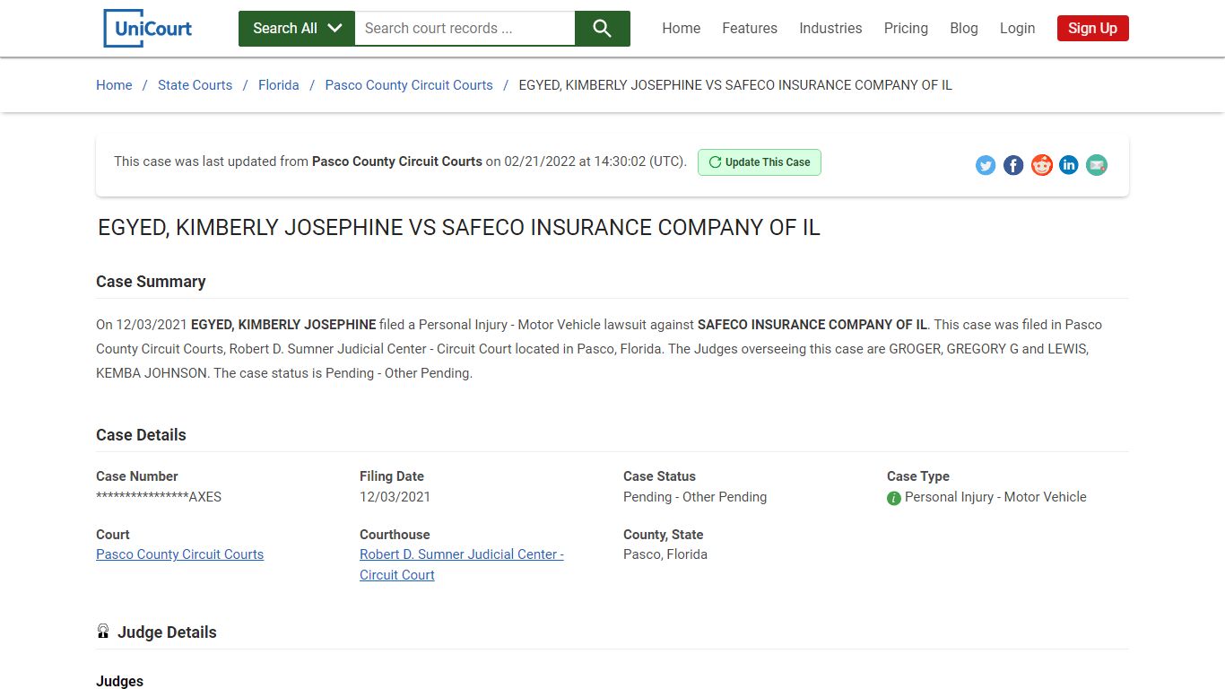 EGYED, KIMBERLY JOSEPHINE VS SAFECO INSURANCE COMPANY OF IL